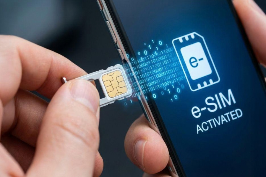 esim pada smartphone untuk koneksi internet saat traveling ke luar negeri